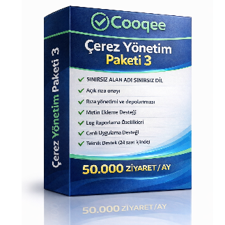 Çerez Yönetim Paketi 1 -